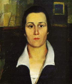 卡玆米爾 馬列維奇 Portrait of a Woman